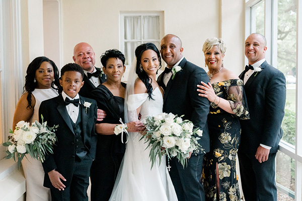 Family Wedding Photo by Catherine Guidry