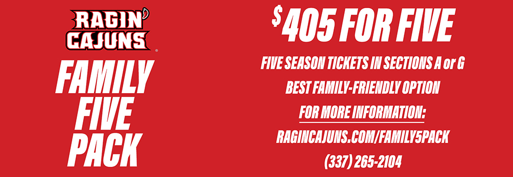 Family Five Pack tickets